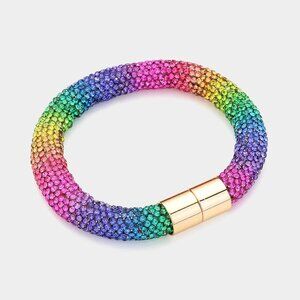 Bling Magnetic Bracelet RAINBOW